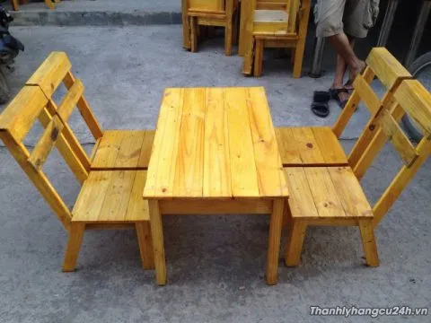 bàn ghế quán cafe giá rẻ tại TPHCM