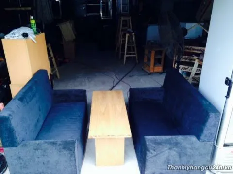 thanh lý bộ sofa nhung tím - thanh lý bộ sofa nhung tím
