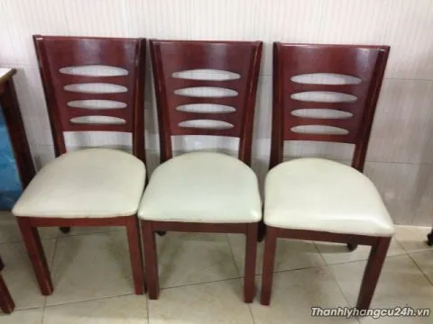 ghế nệm bàn ăn phòng VIP