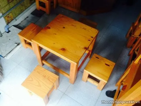 Thanh lý bàn ghế cafe đôn - Thanh lý bàn ghế cafe đôn
