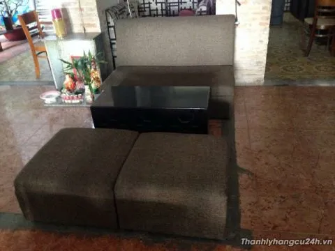 Thanh lý bàn ghế sofa vải
