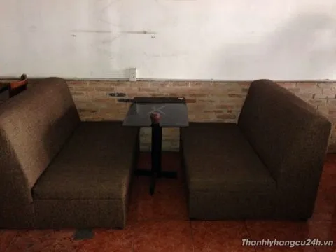 Thanh lý ghế sofa vải bố