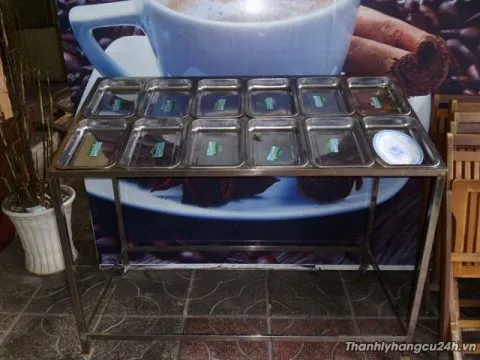 kệ trưng bày hải sản