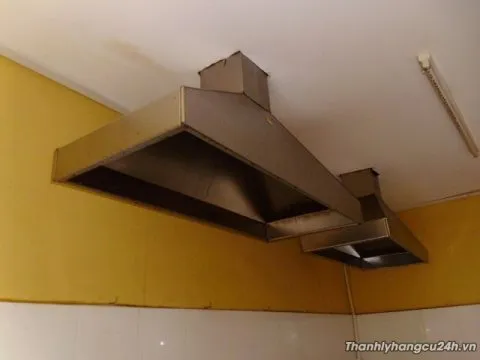 Máng hút khói bếp nhà hàng