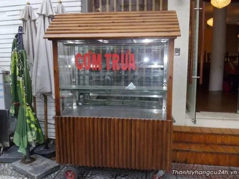 Xe bán cơm inox 304