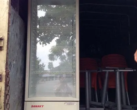 Thanh lý tủ mát sanaky