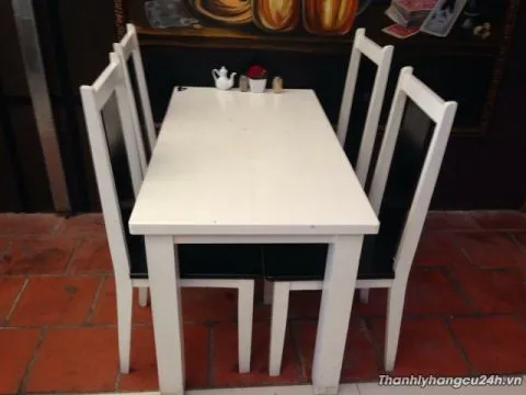 bàn ghế gỗ lưng tựa