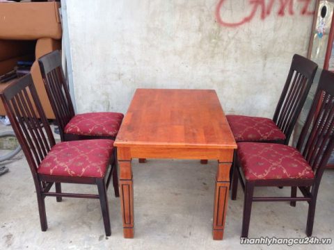 bàn ghế gỗ nhà hàng