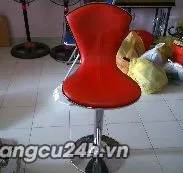ghế bar đỏ thanh lý