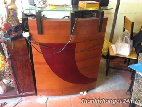 quầy cafe gỗ MDF