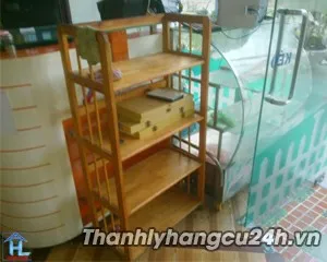 Thanh lý Kệ gỗ dép 4 tầng - Thanh lý Kệ gỗ dép 4 tầng