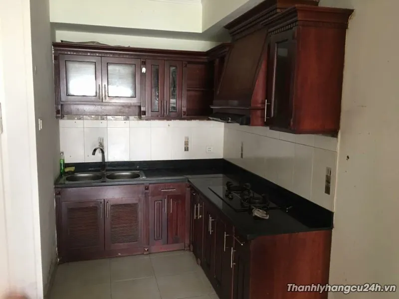 Thanh lý tủ bếp gỗ hương