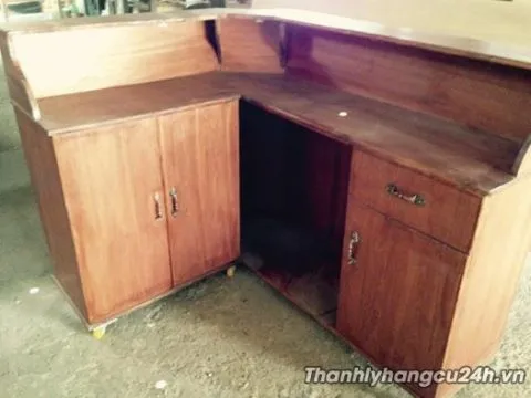 quầy bar gỗ thanh lý