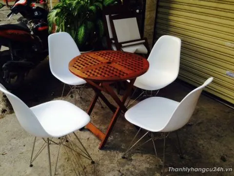 Bàn ghế cafe đẹp thanh lý