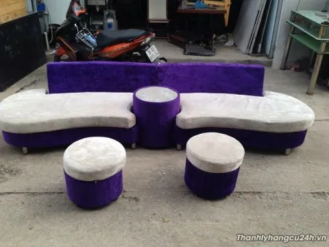 bàn ghế sofa gia đình thanh lý