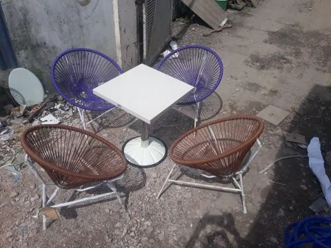 Bàn ghế cafe ngoài trời giá rẻ