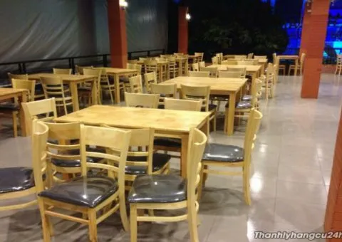 Bàn ghế chất lượng cần thanh lý