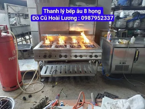 Thanh lý bếp âu 8 họng