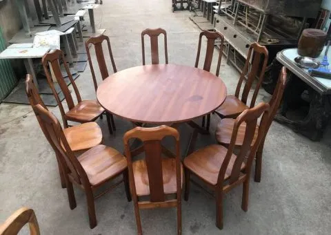 Bàn ghế gỗ