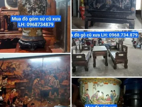 Mua đồ gốm sứ cũ xưa