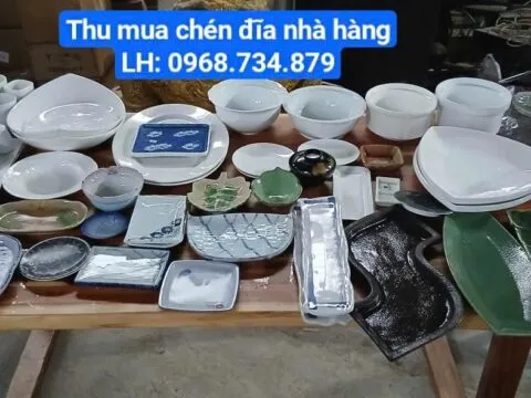 Thu mua chén đĩa