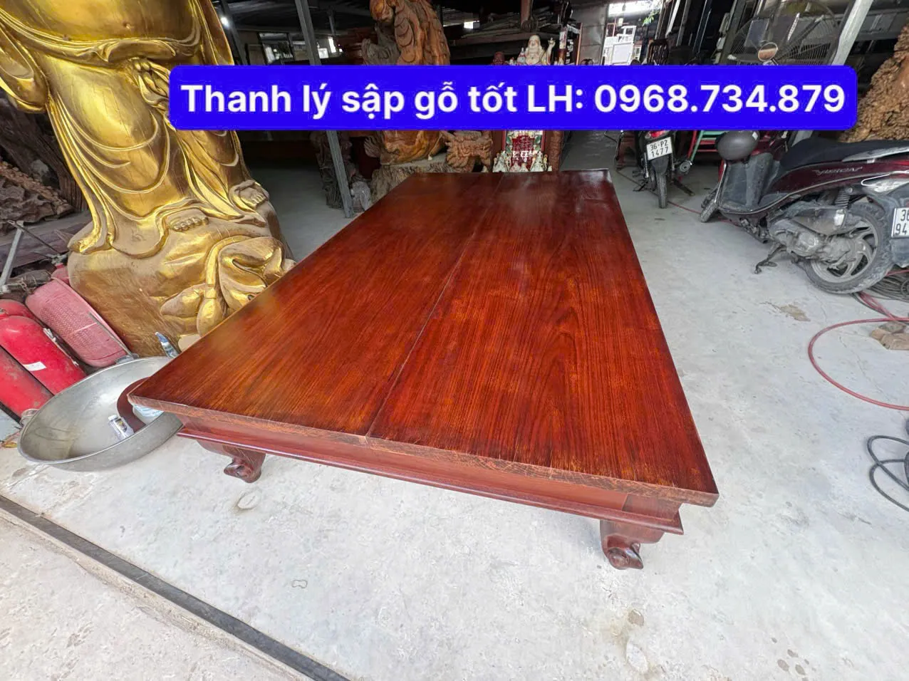Sập gỗ cũ