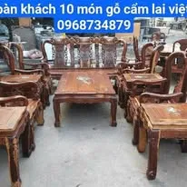 Sập gỗ cũ - Ảnh 5